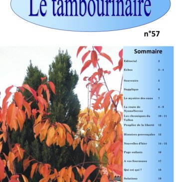 revue Tambourinaire 57